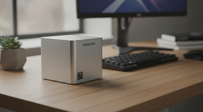 découvrez notre analyse complète et test approfondi du mini pc geekom a7, équipé du puissant processeur amd ryzen 9 7940hs 2026, pour des performances exceptionnelles dans un format compact.